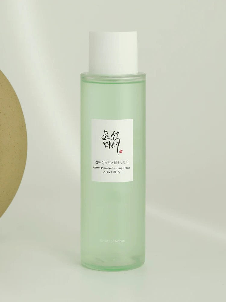 beauty of joseon green plum refreshing toner aha bha