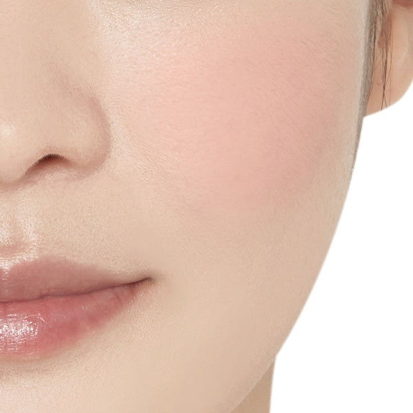 etude house lovely cookie blusher apricot peach mousse texture
