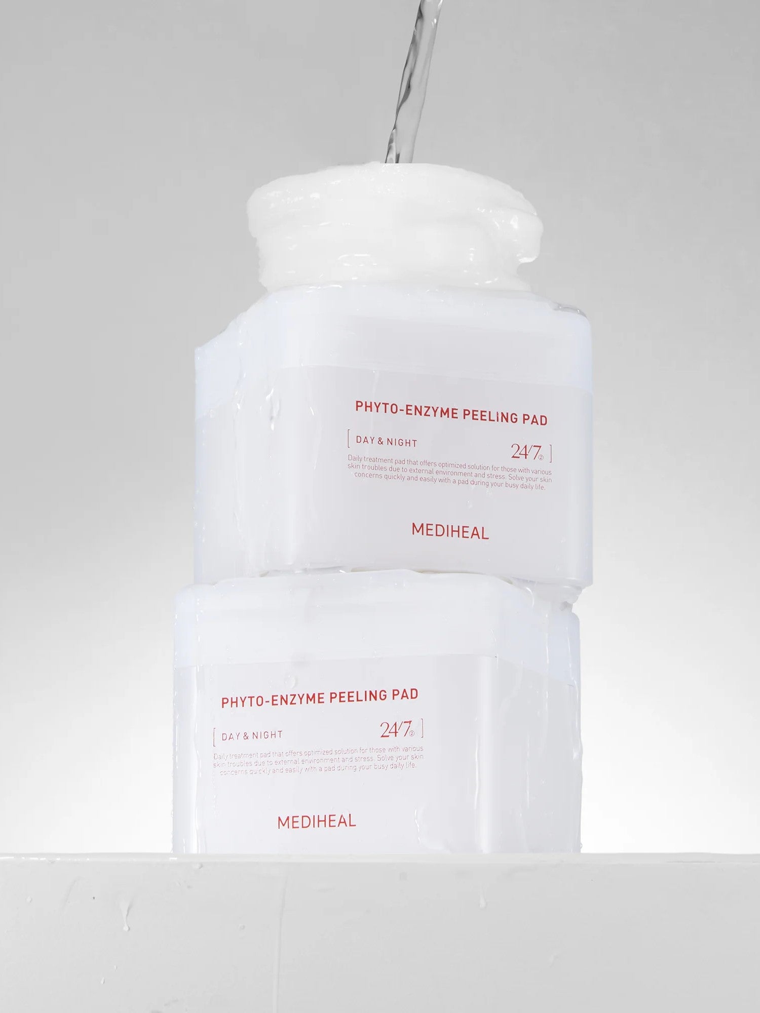 mediheal phyto enzime peeling pad texture