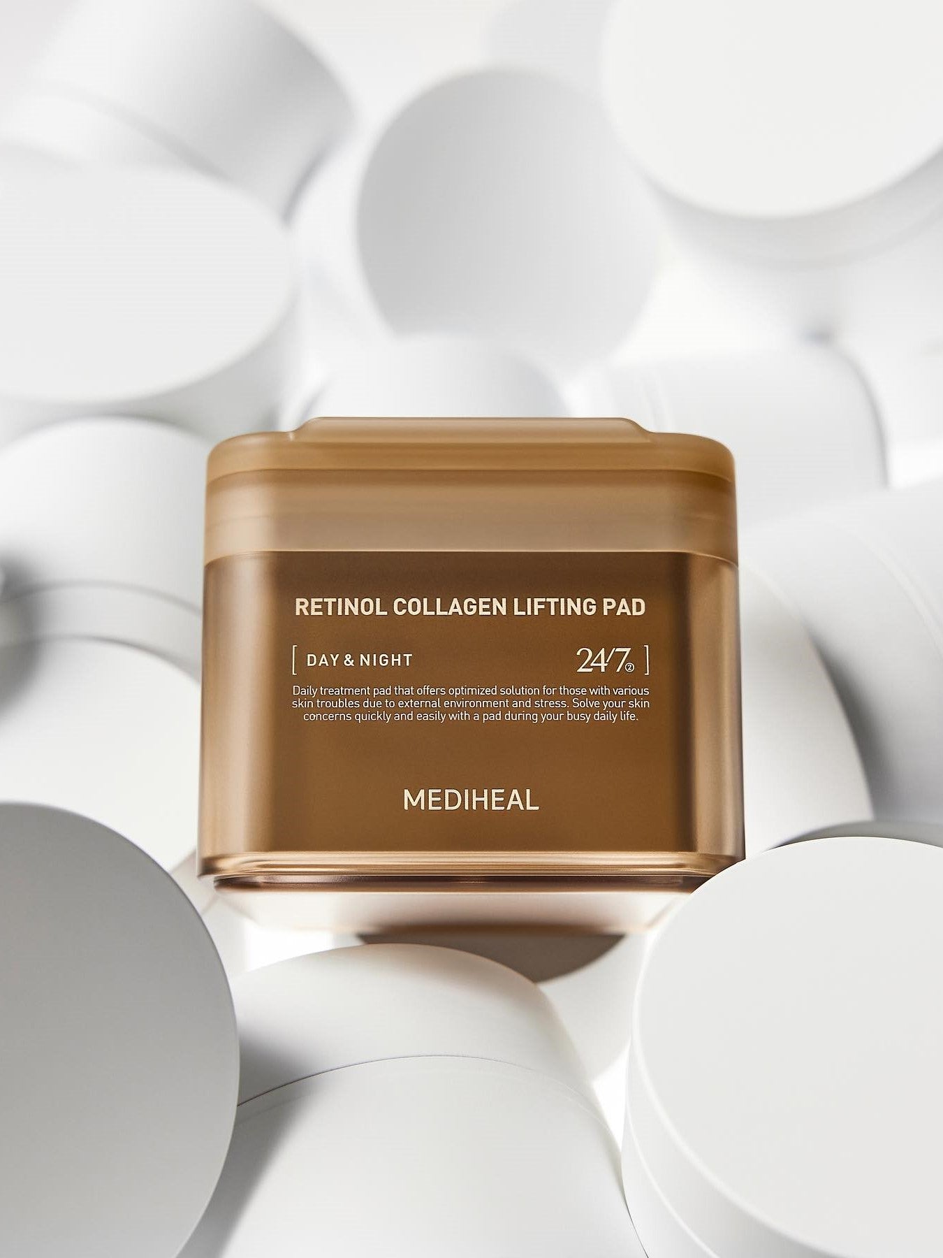 mediheal retinol collagen lifting pad