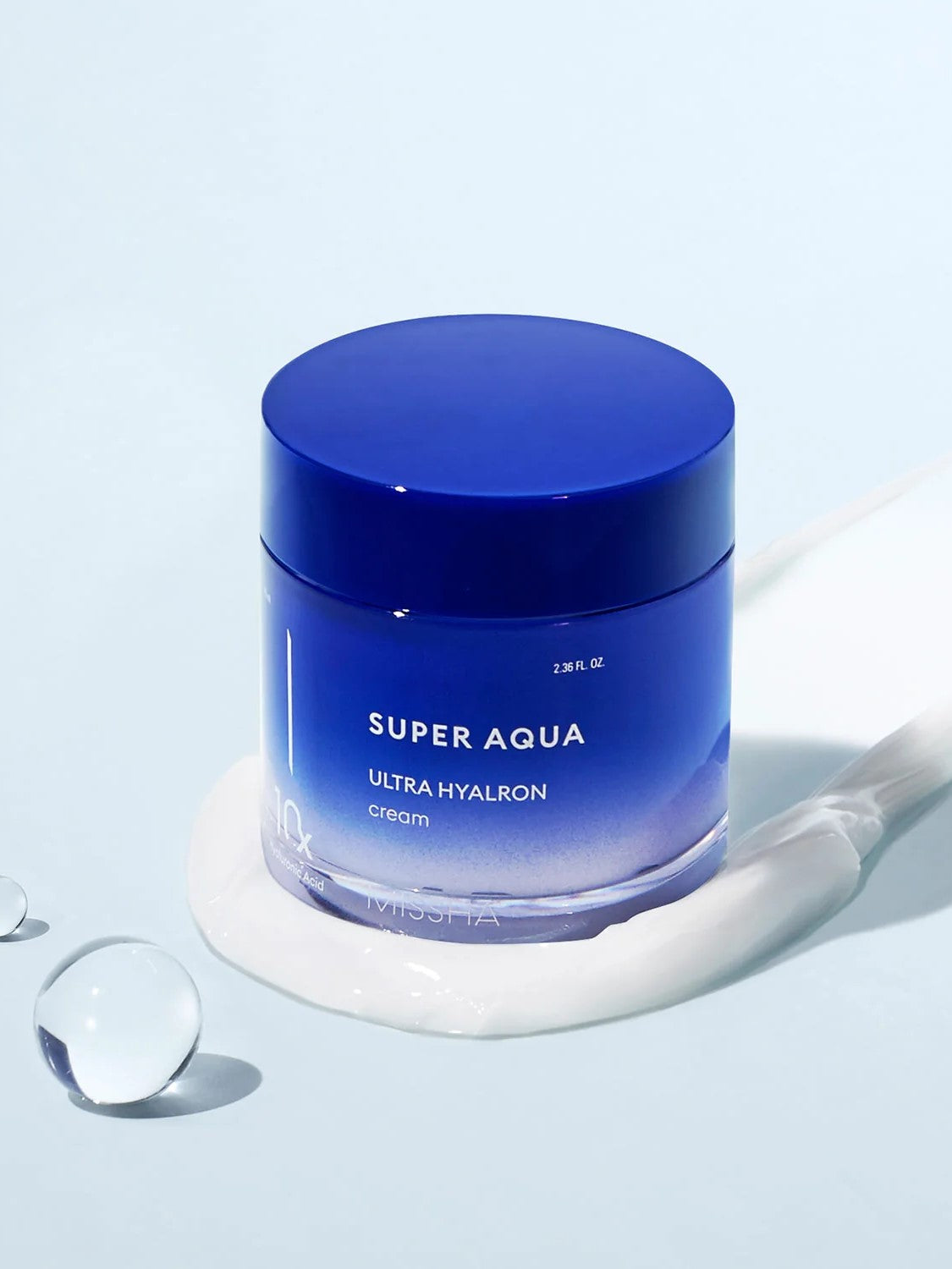 missha super aqua ultra hyalron cream texture