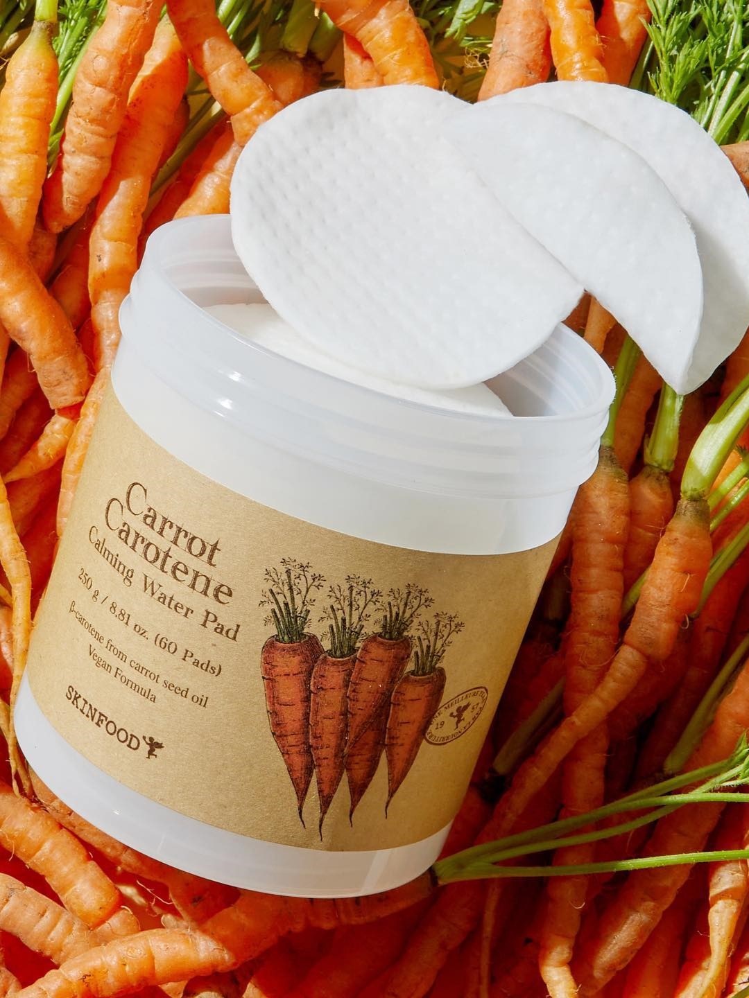 skinfood carrot water pad texture