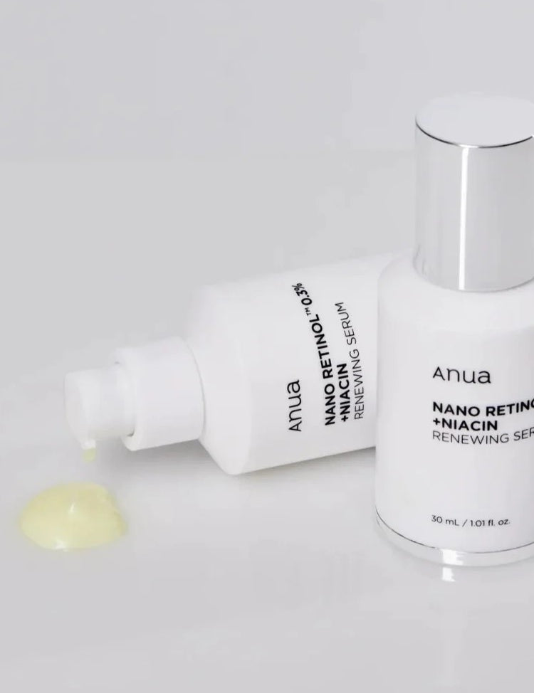 anua nano retinol niacin serum texture