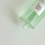 beauty of joseon green plum refreshing toner aha bha texture