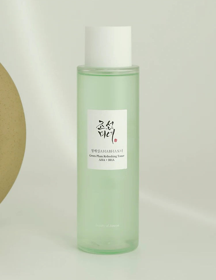 beauty of joseon green plum refreshing toner aha bha