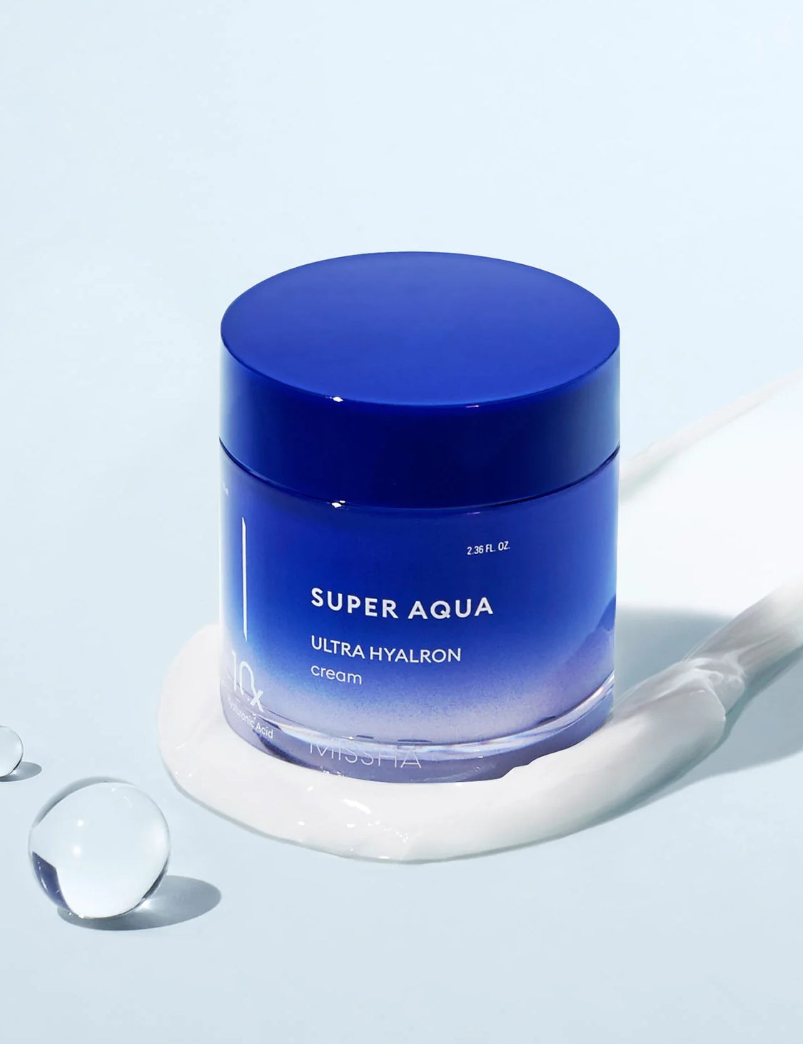 missha super aqua ultra hyalron cream texture