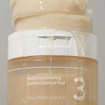 numbuzin radiance glowing jumbo essence pad texture