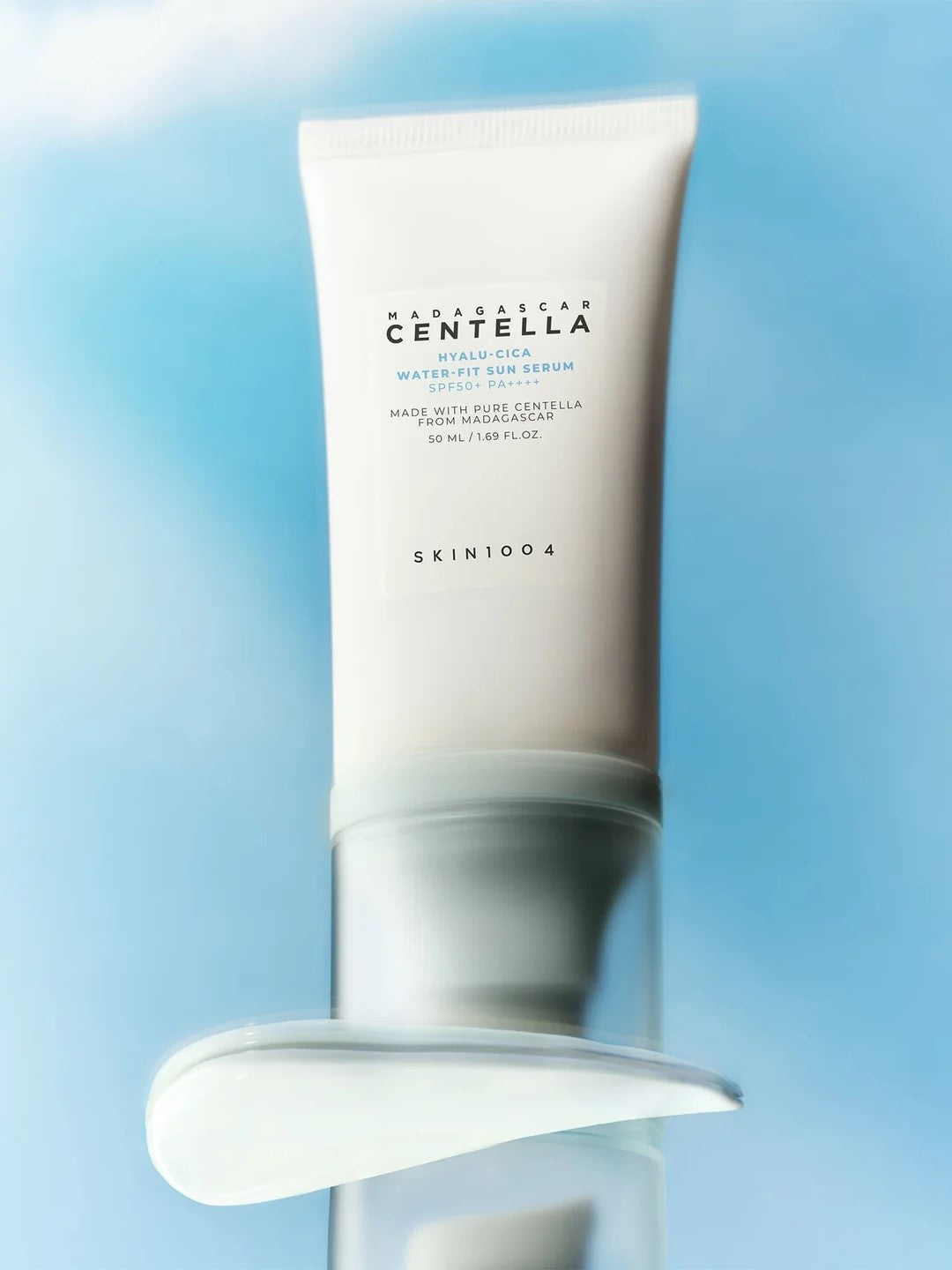 skin 1004 madagascar centella hyalu cica water fit sun serum