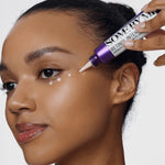some by mi retinol intense advanced triple action eye cream texture with model