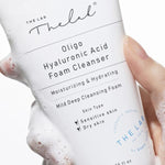 the lab by blanc doux oligo hyaluronic acid foam cleanser texture