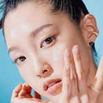 tocobo bio watery sun cream model texture