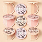 Nine pastel compact powders Too Cool for School Artclass By Rodin Highlighter arranged in a grid, featuring elegant design and varying shades for highlighting and contouring.